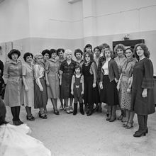 Участники кокурса парикмахеров | Быт. 1984 г., г.Северодвинск. Фото #C1460.
