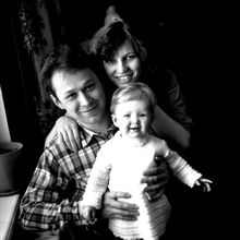 Молодая семья | Горожане. 1984 г., г.Северодвинск. Фото #C1228.