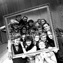 Молодые люди | Горожане. 1984 г., г.Северодвинск. Фото #C1229.