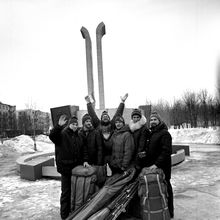 Горожане. 1984 г., г.Северодвинск. Фото #C1231.