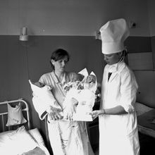 Тройня | Медицина. 1984 г., г.Северодвинск. Фото #C1242.