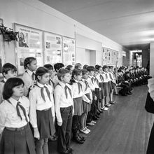 Школа. 1984 г., г.Северодвинск. Фото #C1874.