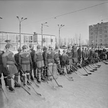 Хоккейная команда | Спорт. 1984 г., г.Северодвинск. Фото #C1895.