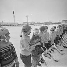 Хоккейная команда | Спорт. 1984 г., г.Северодвинск. Фото #C1904.