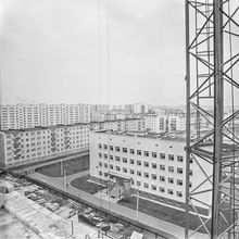 Новые микрорайоны | Строительство. 1984 г., г.Северодвинск. Фото #C18326.