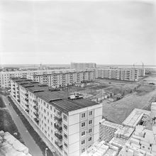 Новые микрорайоны | Строительство. 1984 г., г.Северодвинск. Фото #C18328.