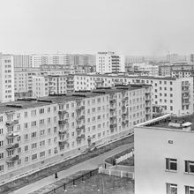 Новые микрорайоны | Строительство. 1984 г., г.Северодвинск. Фото #C18334.