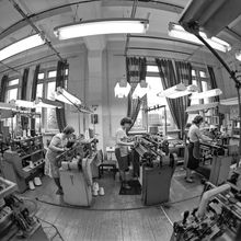 Цех трикотажных изделий | Предприятия. 1984 г., г.Северодвинск. Фото #C18500.