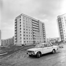 Автомобиль "Жигули" | Транспорт. 1987 г., г.Северодвинск. Фото #C8117.