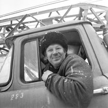 Водитель | Транспорт. 1987 г., г.Северодвинск. Фото #C10425.