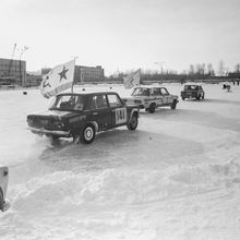 Cоревнования автогонщиков | Транспорт. 1987 г., г.Северодвинск. Фото #C12281.