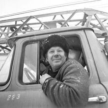 Водитель | Транспорт. 1987 г., г.Северодвинск. Фото #C10426.