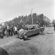 Автомобиль в пожарной части | Транспорт. 1987 г., г.Северодвинск. Фото #C12297.