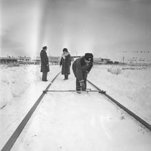 Железнодорожники | Транспорт. 1987 г., г.Северодвинск. Фото #C8146.