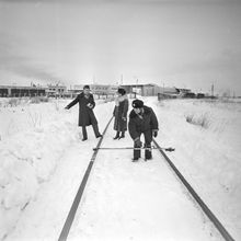 Железнодорожники | Транспорт. 1987 г., г.Северодвинск. Фото #C8148.