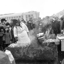 Масленица | Культура. 1987 г., г.Северодвинск. Фото #C10445.