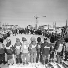Зимний праздник | Дети. 1987 г., г.Северодвинск. Фото #C13359.