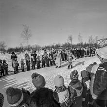 Зимний праздник | Дети. 1987 г., г.Северодвинск. Фото #C13361.