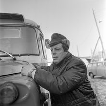Водитель автобуса | Горожане. 1987 г., г.Северодвинск. Фото #C13434.