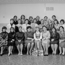 Женский коллектив | Горожане. 1987 г., г.Северодвинск. Фото #C11334.