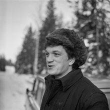 Работник лесной отрасли | Горожане. 1987 г., г.Северодвинск. Фото #C13496.