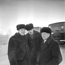 Водители Камазов | Горожане. 1987 г., г.Северодвинск. Фото #C11375.