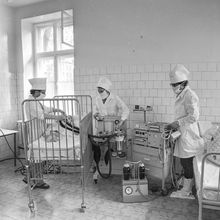 Реанимационная бригада | Медицина. 1987 г., г.Северодвинск. Фото #C14868.