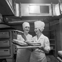 Пекари-кондитеры | Общепит. 1987 г., г.Северодвинск. Фото #C8407.