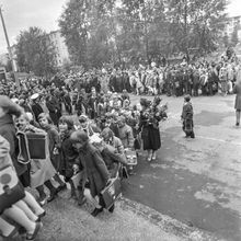 Первое сентября | Школа. 1987 г., г.Северодвинск. Фото #C8411.