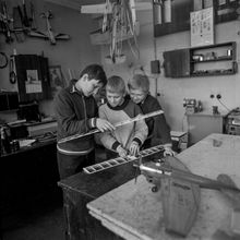 Юные авиамоделисты | Школа. 1987 г., г.Северодвинск. Фото #C13610.
