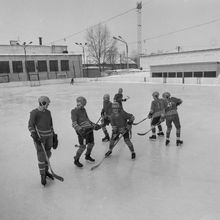 Юные хоккеисты | Спорт. 1987 г., г.Северодвинск. Фото #C13632.