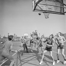 Баскетбол  | Спорт. 1987 г., г.Северодвинск. Фото #C10959.