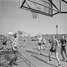 Баскетбол  | Спорт. 1987 г., г.Северодвинск. Фото #C10962.