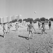 Пляжный волейбол | Спорт. 1987 г., г.Северодвинск. Фото #C12571.