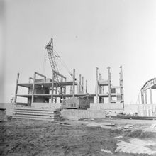 Ведется строительство | Строительство. 1987 г., г.Северодвинск. Фото #C10879.