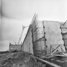 Промышленное строительство | Строительство. 1987 г., г.Северодвинск. Фото #C14890.