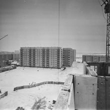 Новый квартал | Строительство. 1987 г., г.Северодвинск. Фото #C13684.
