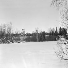 Зимний пейзаж | Виды города. 1987 г., г.Северодвинск. Фото #C13791.