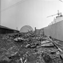 Строительный мусор | Виды города. 1987 г., г.Северодвинск. Фото #C13801.