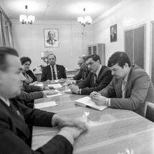 Заседание | Общественная жизнь. 1987 г., г.Северодвинск. Фото #C13821.
