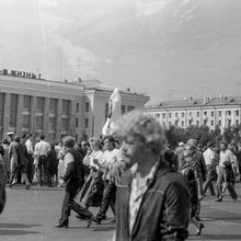 Открытие памятника В.И.Ленину | Общественная жизнь. 1988 г., г.Северодвинск. Фото #C14083.