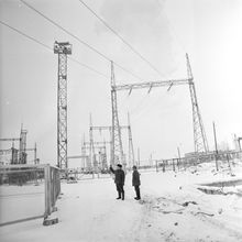 Электроподстанция | Предприятия. 1988 г., г.Северодвинск. Фото #C14435.