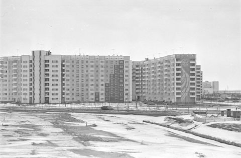 Новые районы | Виды города. 1989 г., г.Северодвинск. Фото #C17996.