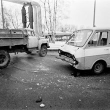 Авария | Транспорт. 1990 г., г.Северодвинск. Фото #C13236.