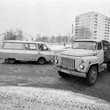 Авария | Транспорт. 1990 г., г.Северодвинск. Фото #C13238.