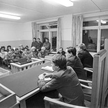 В зале суда | Силовые структуры. 1990 г., г.Северодвинск. Фото #C13233.