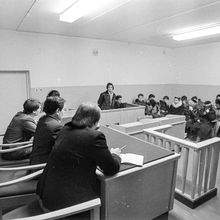 В зале суда | Силовые структуры. 1990 г., г.Северодвинск. Фото #C13234.