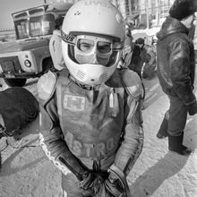 Гонки на мотоциклах на льду | Спорт. 1990 г., г.Северодвинск. Фото #C13193.