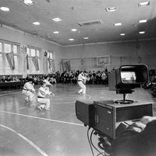 Соревнования по восточным единоборствам | Спорт. 1990 г., г.Северодвинск. Фото #C13206.
