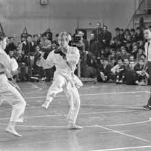 Соревнования по восточным единоборствам | Спорт. 1990 г., г.Северодвинск. Фото #C13215.